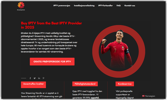 StreamingNordic IPTV